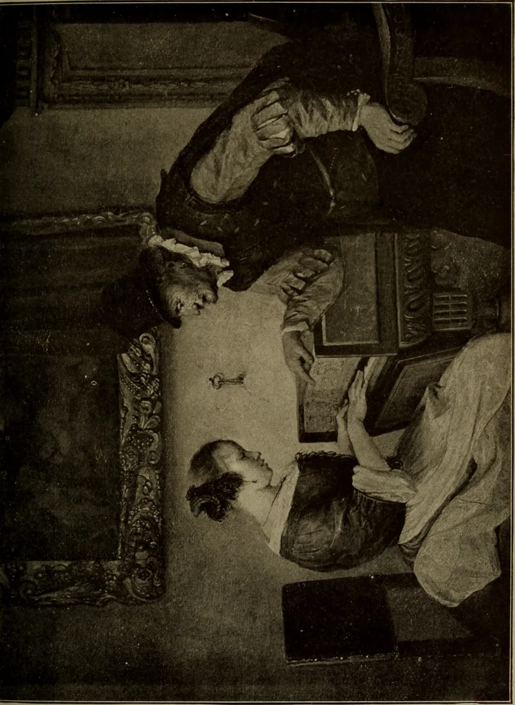 An illustration from The art of the Wallace Collection : including an account of its founders, a description of the pictures, and a survey of the chief exhibits in the galleries devoted to objects of art and arms and armour., 1914, leaf 144