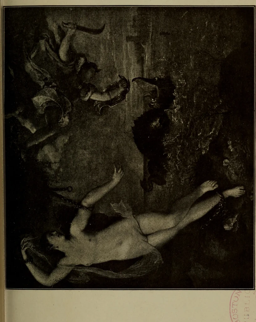 An illustration from The art of the Wallace Collection : including an account of its founders, a description of the pictures, and a survey of the chief exhibits in the galleries devoted to objects of art and arms and armour., 1914, leaf 198