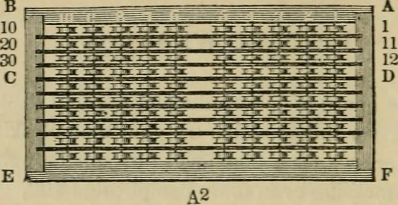 An illustration from The art of weaving, by hand and by power, with an introductory account of its rise and progress in ancient and modern times, 1844, leaf 159