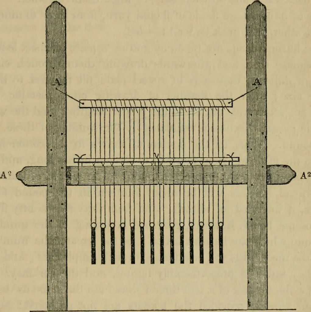 An illustration from The art of weaving, by hand and by power, with an introductory account of its rise and progress in ancient and modern times, 1844, leaf 162