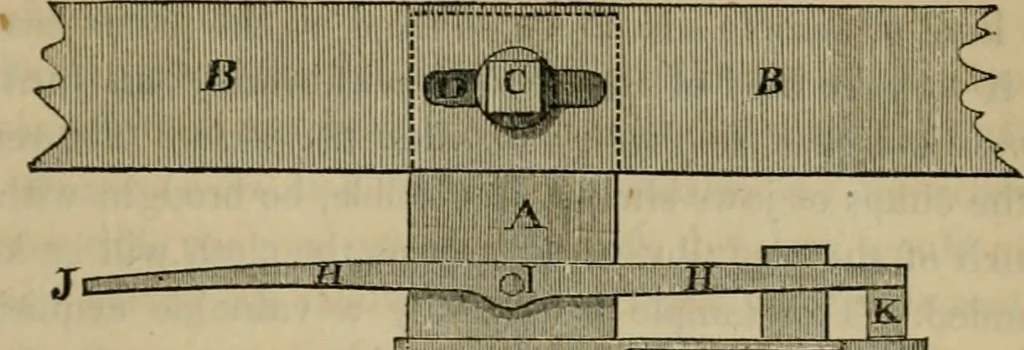 An illustration from The art of weaving, by hand and by power, with an introductory account of its rise and progress in ancient and modern times, 1844, leaf 434