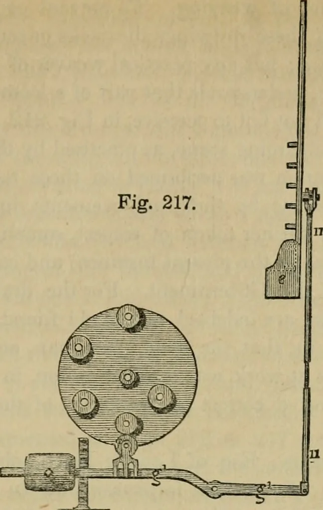 An illustration from The art of weaving, by hand and by power, with an introductory account of its rise and progress in ancient and modern times, 1844, leaf 468