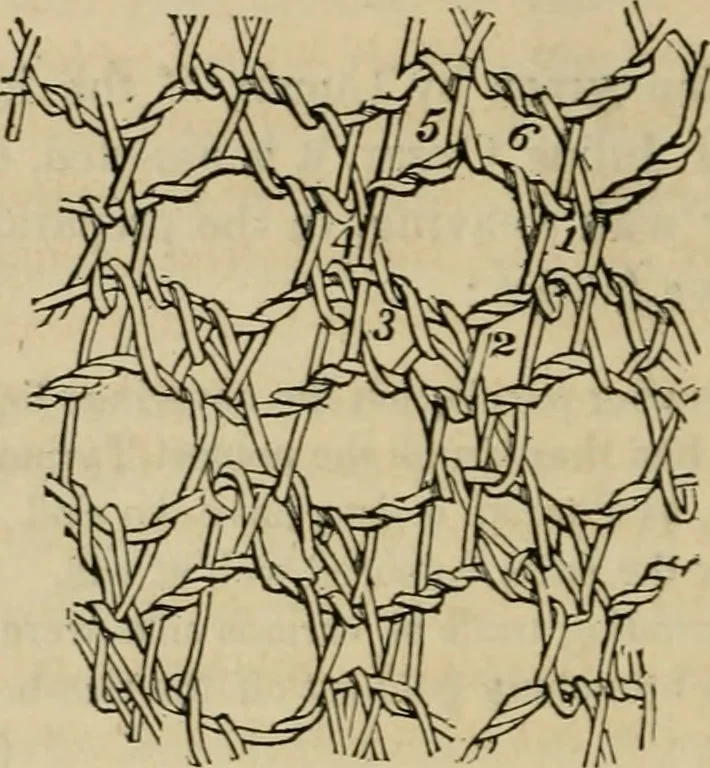 An illustration from The art of weaving, by hand and by power, with an introductory account of its rise and progress in ancient and modern times, 1844, leaf 61
