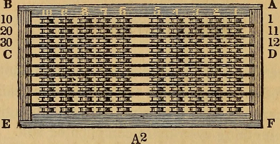 An illustration from The art of weaving, by hand and by power, 1844, leaf 165