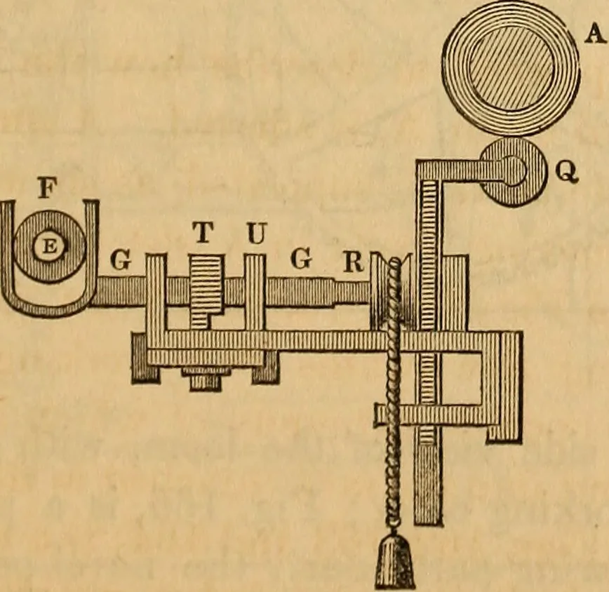 An illustration from The art of weaving, by hand and by power, 1844, leaf 392