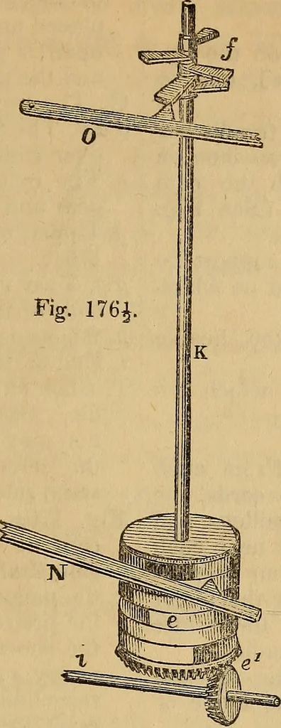 An illustration from The art of weaving, by hand and by power, 1844, leaf 414