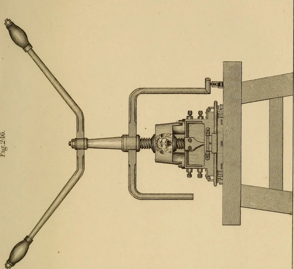 An illustration from The art of weaving, by hand and by power, 1844, leaf 592