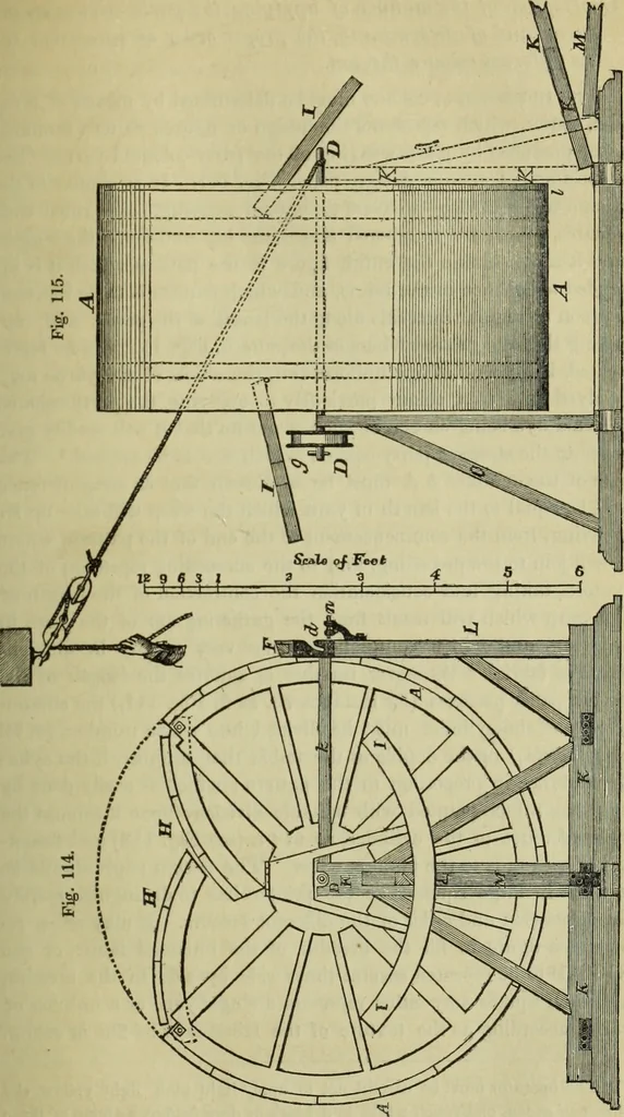 An illustration from The art of weaving, by hand and by power, : with an introductory account of its rise and progress in ancient and modern times. For the use of manufacturers and others., 1844, leaf 242