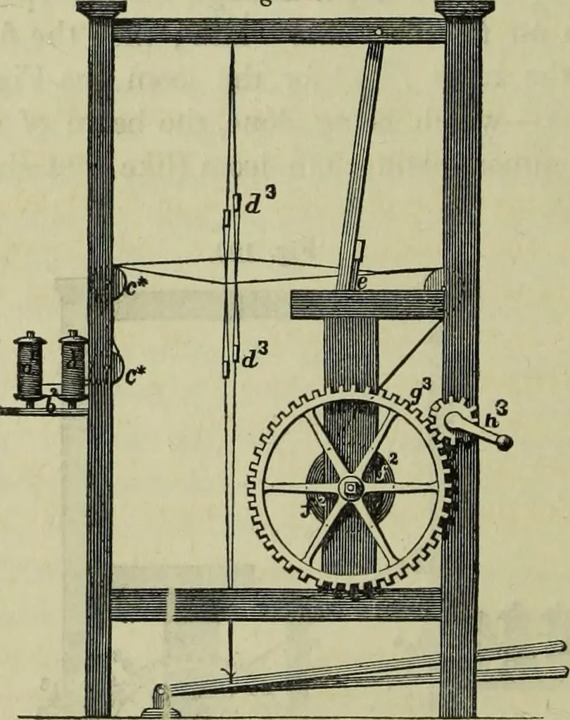 An illustration from The art of weaving, by hand and by power, : with an introductory account of its rise and progress in ancient and modern times. For the use of manufacturers and others., 1844, leaf 259
