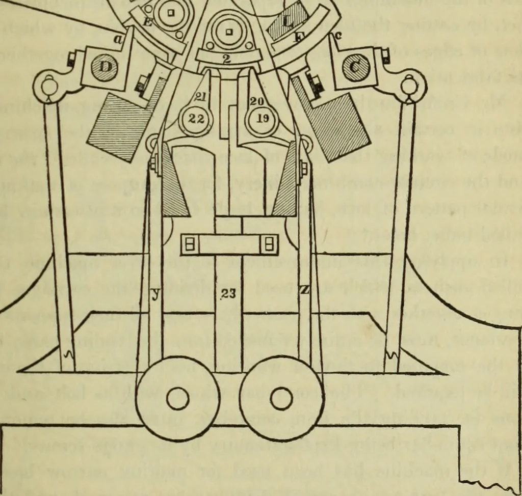 An illustration from The art of weaving, by hand and by power, : with an introductory account of its rise and progress in ancient and modern times. For the use of manufacturers and others., 1844, leaf 298