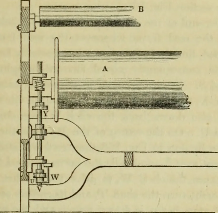 An illustration from The art of weaving, by hand and by power, : with an introductory account of its rise and progress in ancient and modern times. For the use of manufacturers and others., 1844, leaf 378