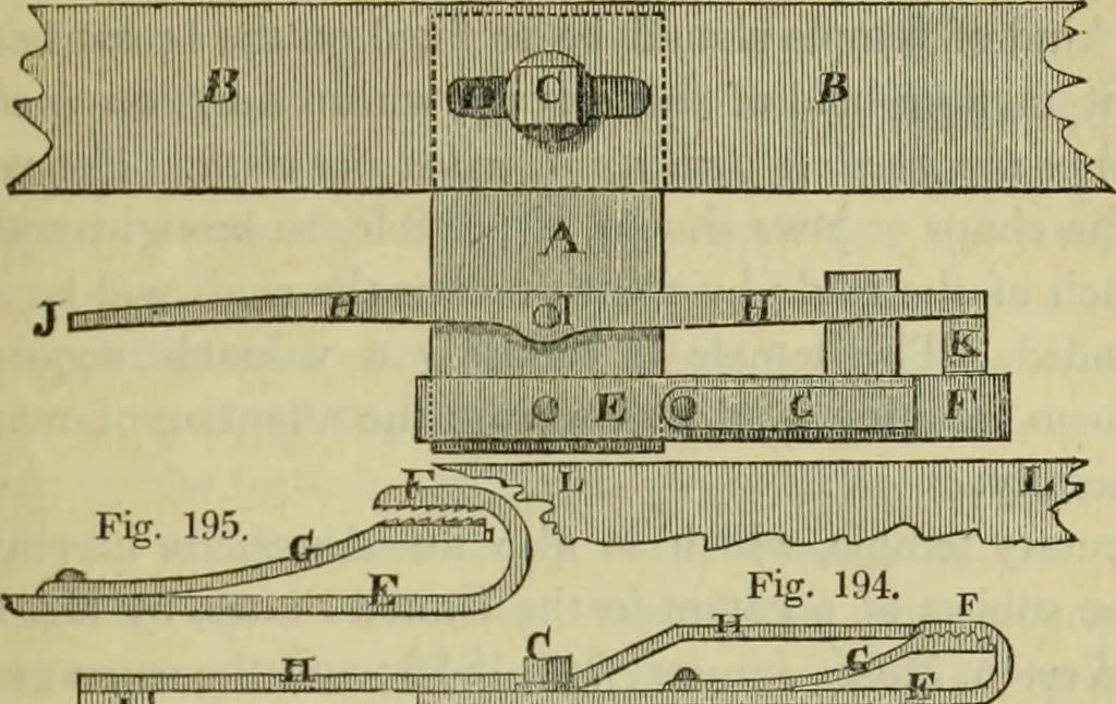 An illustration from The art of weaving, by hand and by power, : with an introductory account of its rise and progress in ancient and modern times. For the use of manufacturers and others., 1844, leaf 430