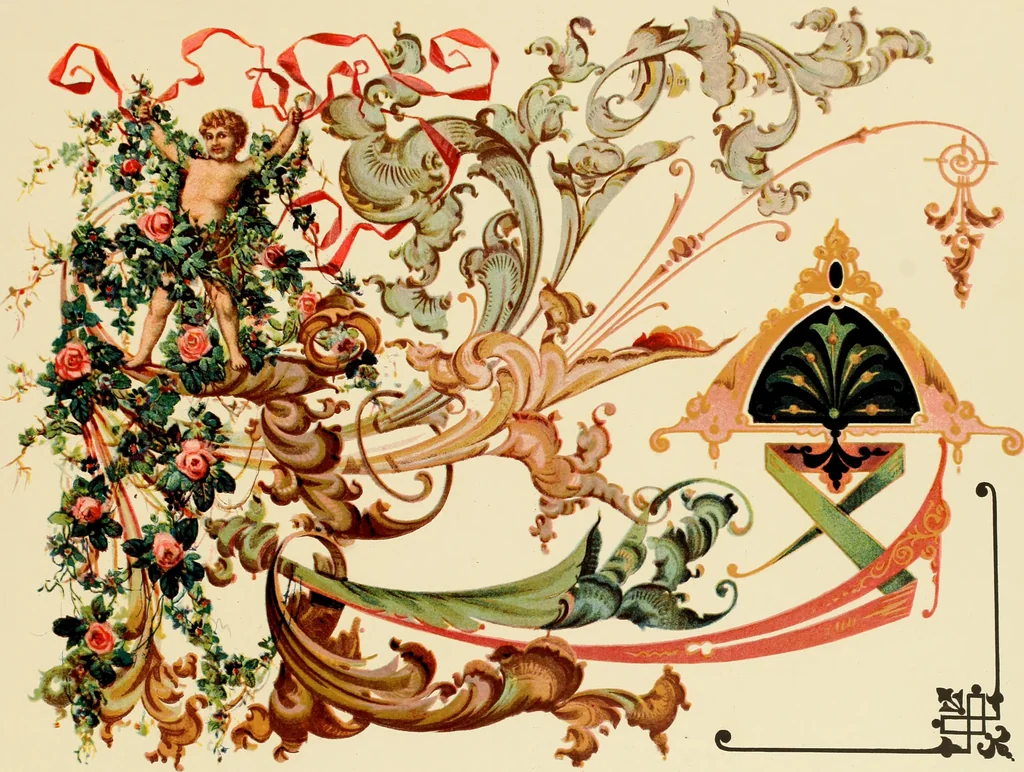 An illustration from The art ornamenter and modern sign writer. "Up to date.", 1895, leaf 16
