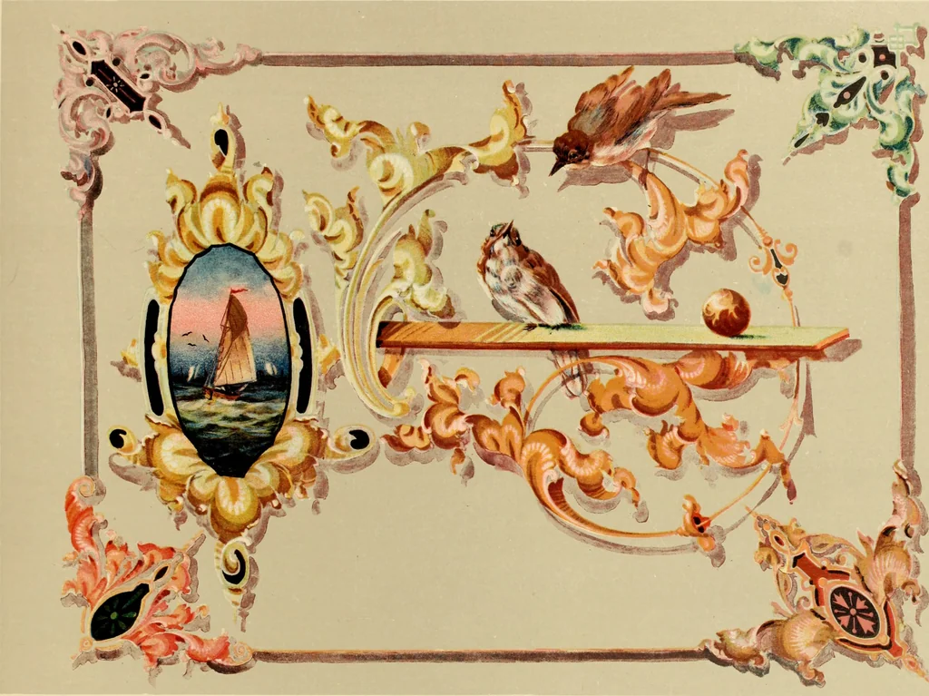 An illustration from The art ornamenter and modern sign writer. "Up to date.", 1895, leaf 20
