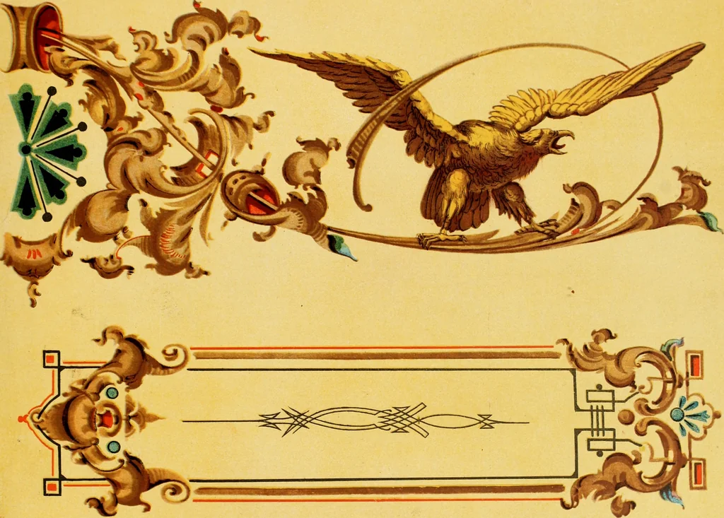 An illustration from The art ornamenter and modern sign writer. "Up to date.", 1895, leaf 24