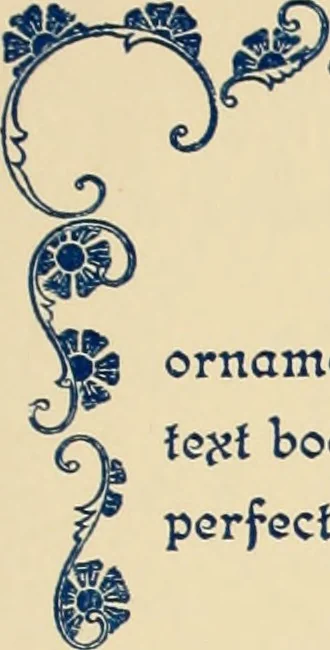 An illustration from The art ornamenter and modern sign writer. "Up to date.", 1895, leaf 4