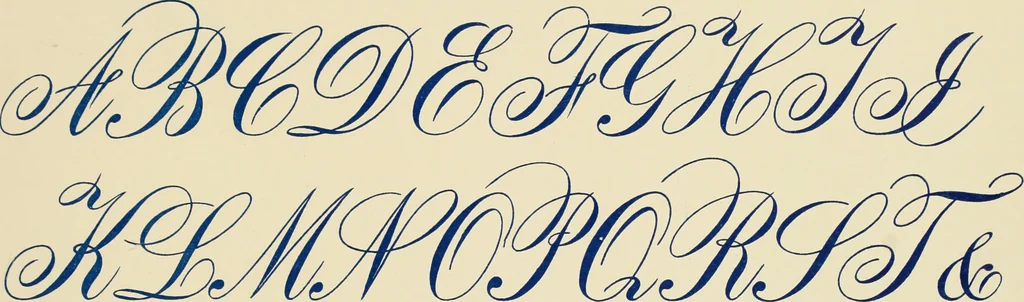 An illustration from The art ornamenter and modern sign writer. "Up to date.", 1895, leaf 54