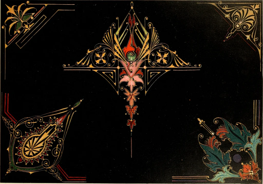 An illustration from The art ornamenter and modern sign writer. "Up to date.", 1895, leaf 6