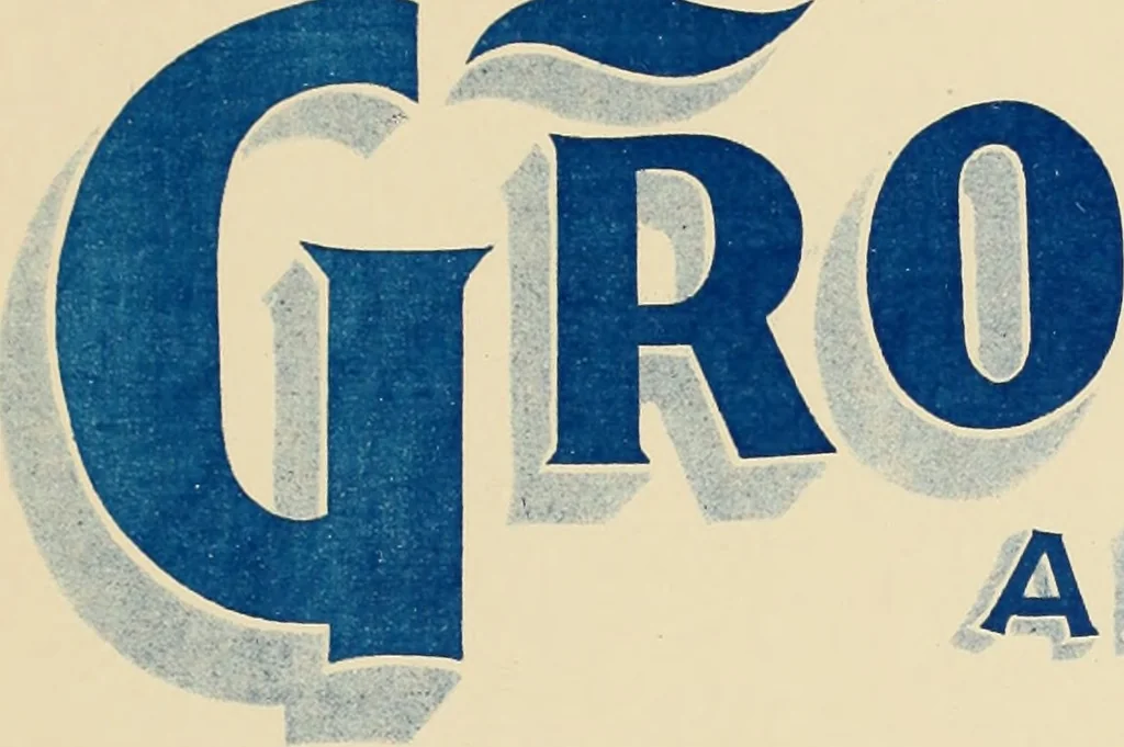An illustration from The art ornamenter and modern sign writer. "Up to date.", 1895, leaf 66