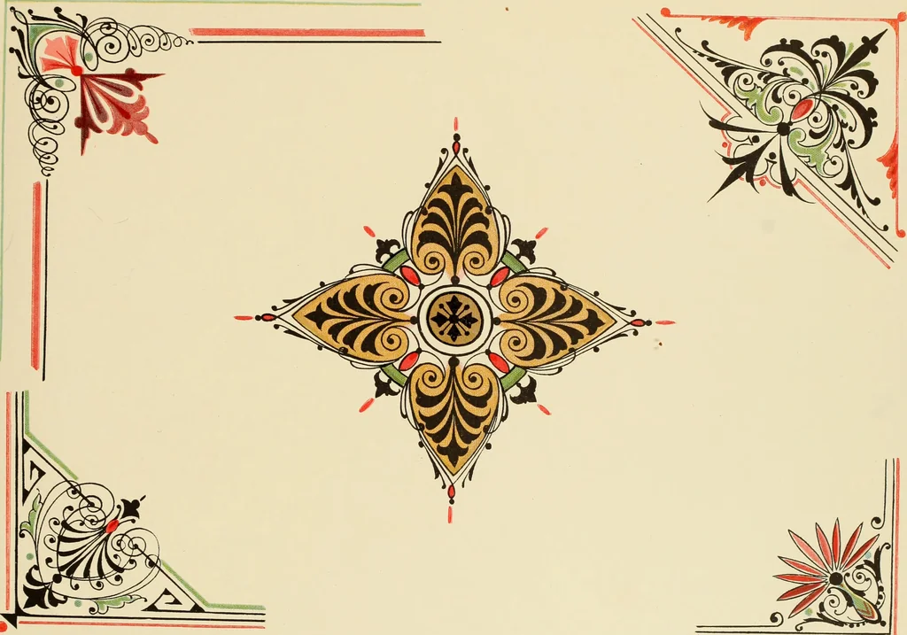 An illustration from The art ornamenter and modern sign writer. "Up to date.", 1895, leaf 8