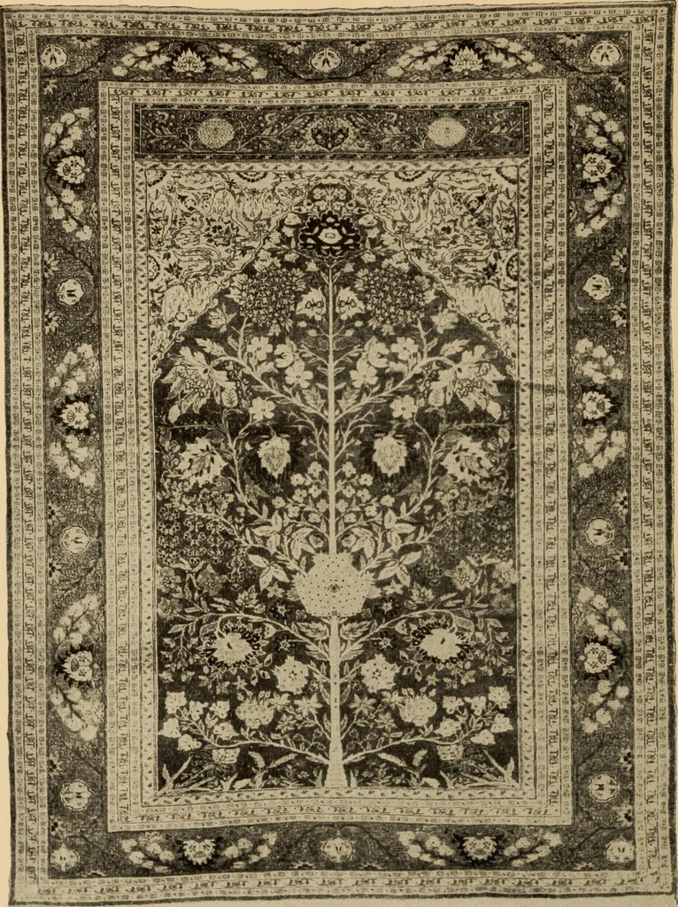 An illustration from Art panels from the hand looms of the far Orient, as seen by a native rug weaver, 1902, leaf 19