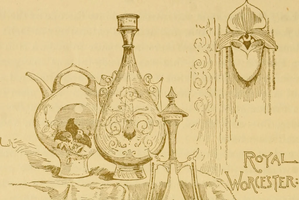 An illustration from Art potteries., 1888, leaf 11