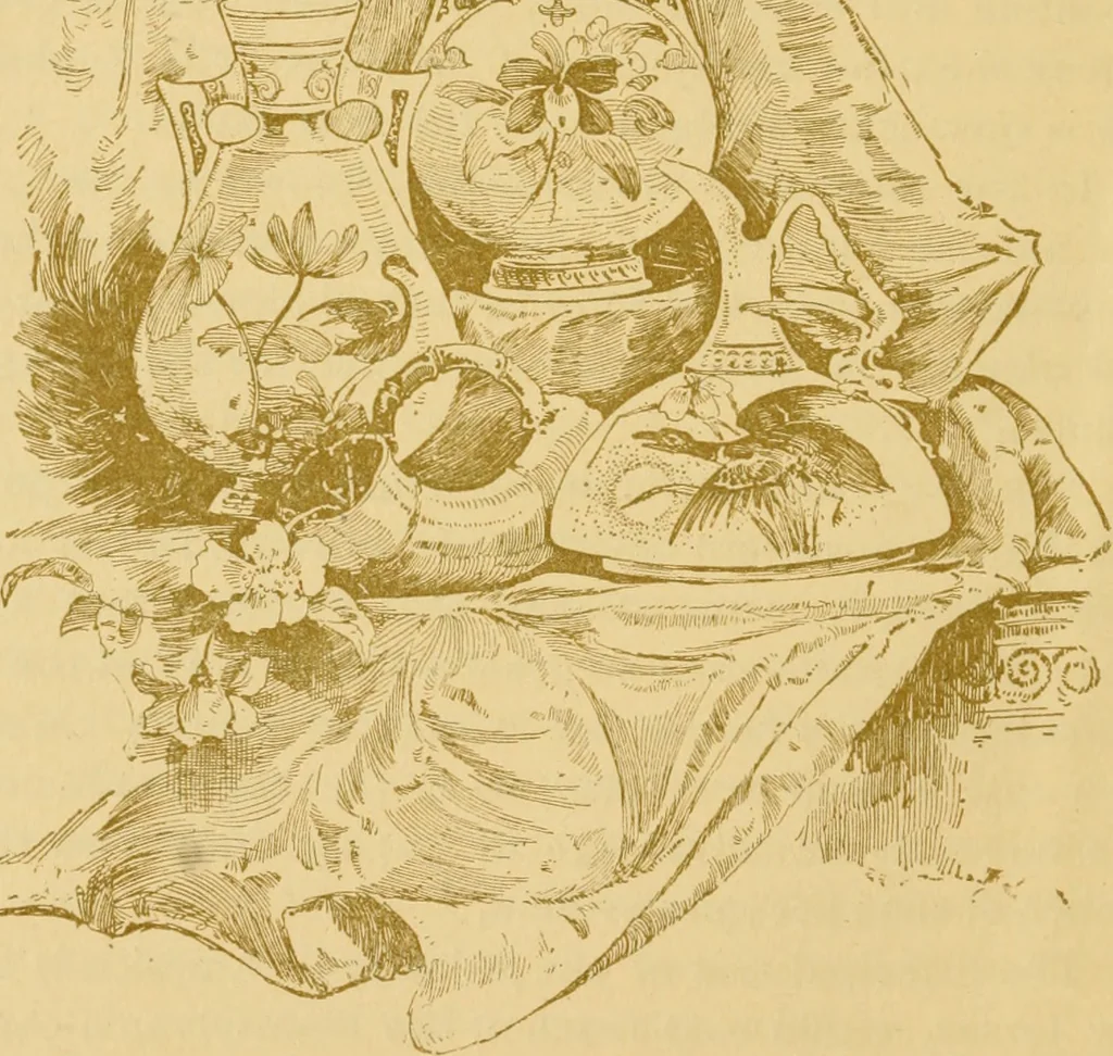 An illustration from Art potteries., 1888, leaf 11
