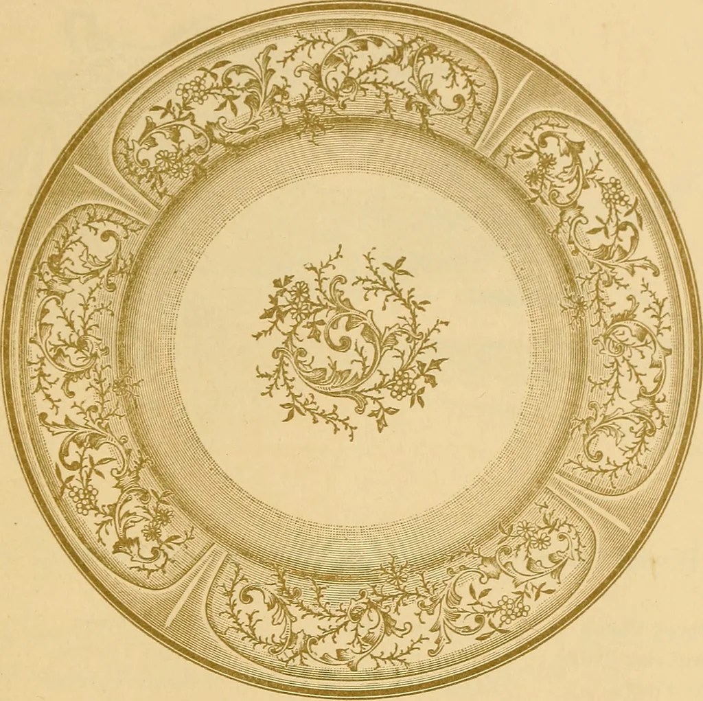 An illustration from Art potteries., 1888, leaf 40