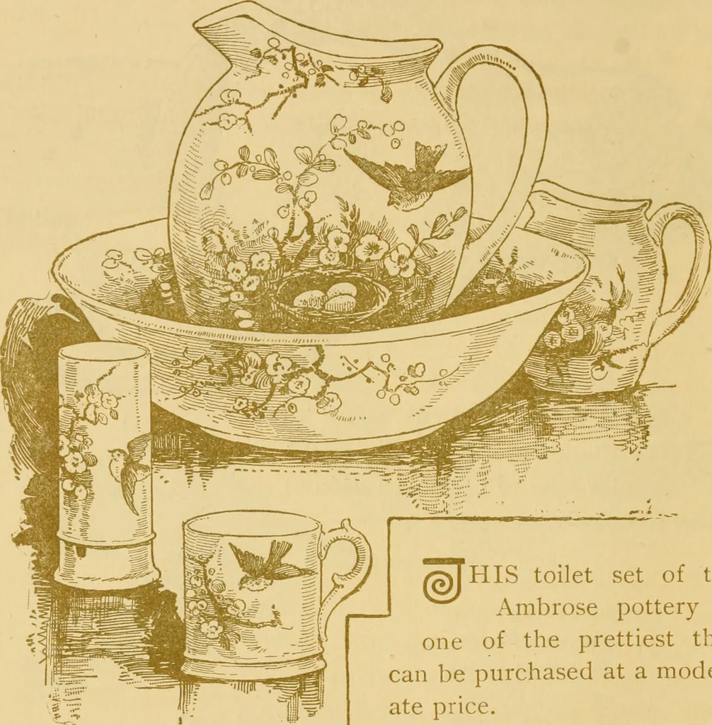 An illustration from Art potteries., 1888, leaf 45