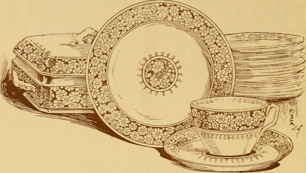 An illustration from Art potteries., 1887, leaf 21