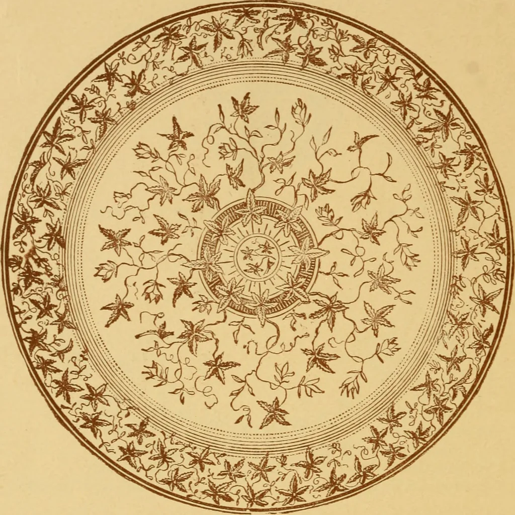An illustration from Art potteries., 1887, leaf 27