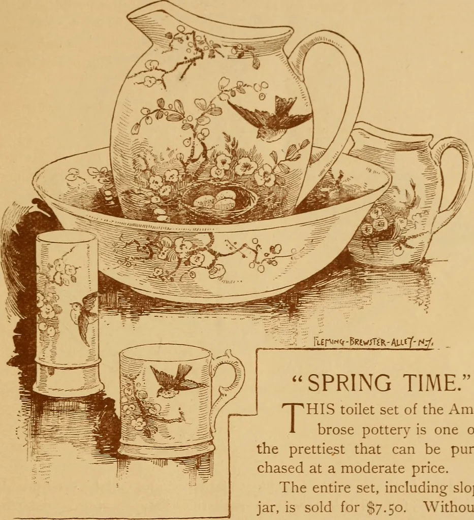 An illustration from Art potteries., 1887, leaf 30