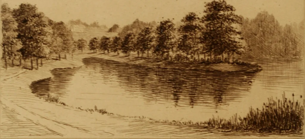 An illustration from The art and practice of landscape gardening, 1890, leaf 109