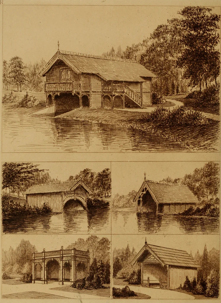 An illustration from The art and practice of landscape gardening, 1890, leaf 125