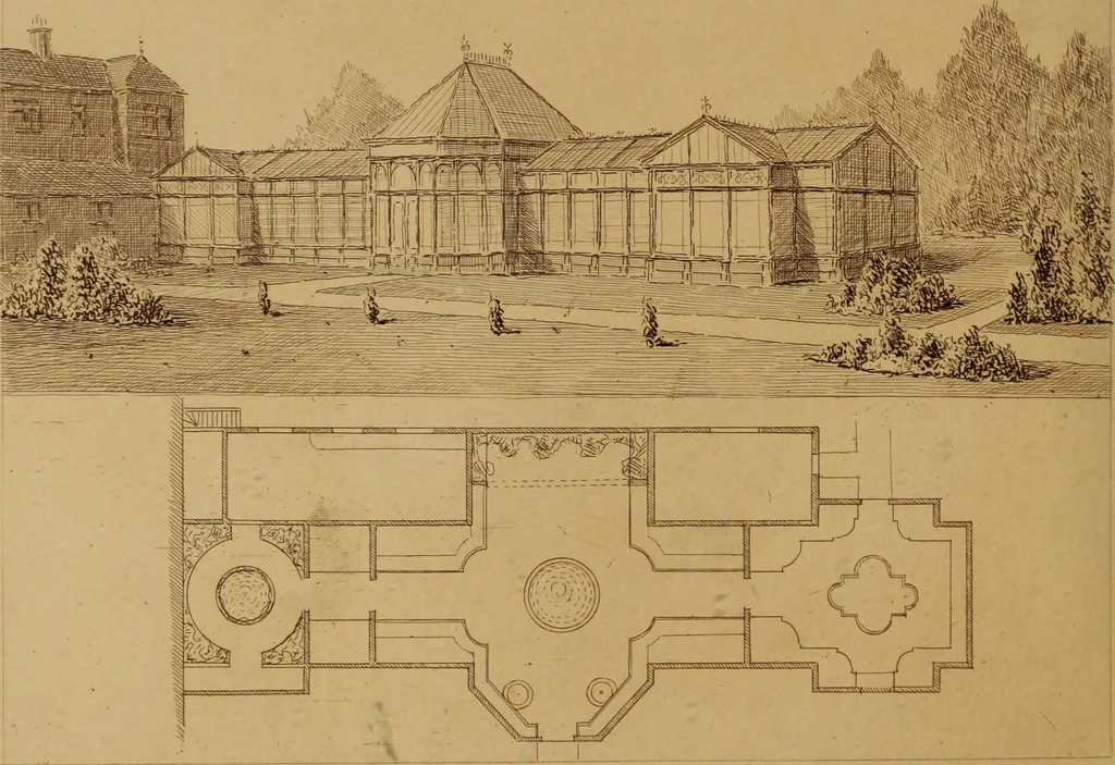 An illustration from The art and practice of landscape gardening, 1890, leaf 133