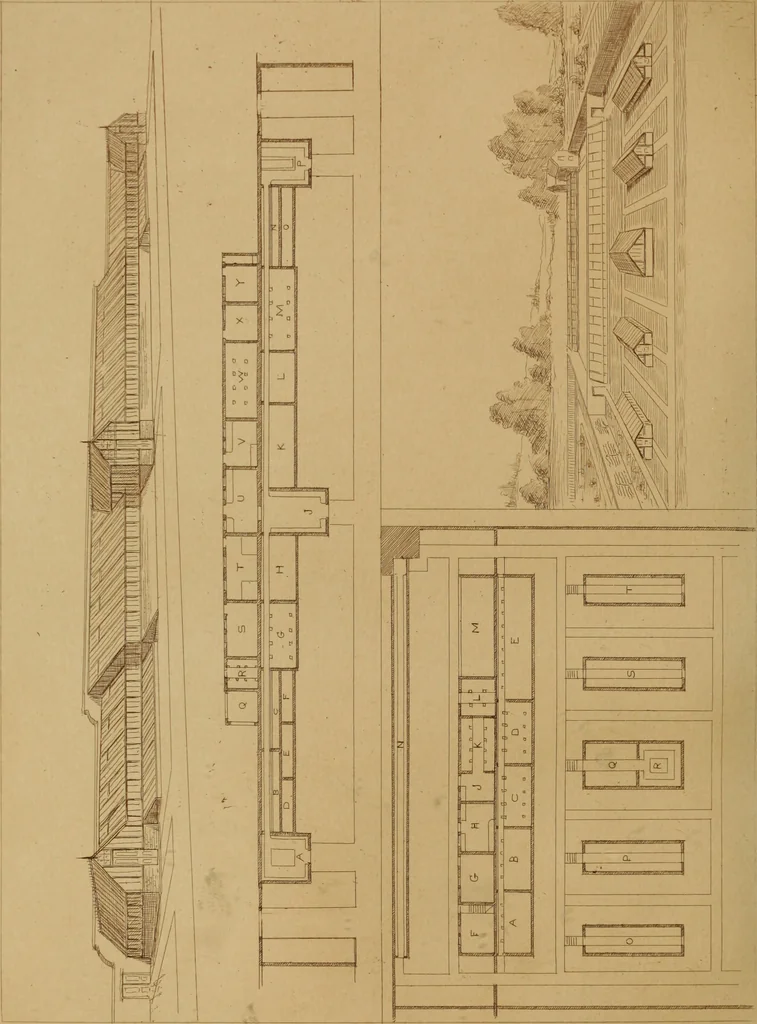 An illustration from The art and practice of landscape gardening, 1890, leaf 141