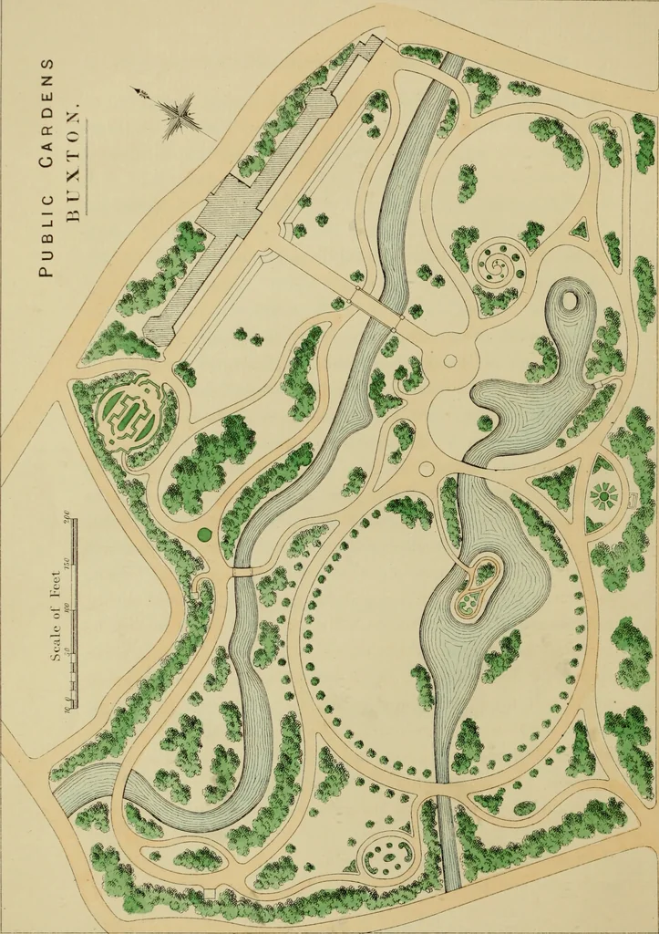An illustration from The art and practice of landscape gardening, 1890, leaf 157