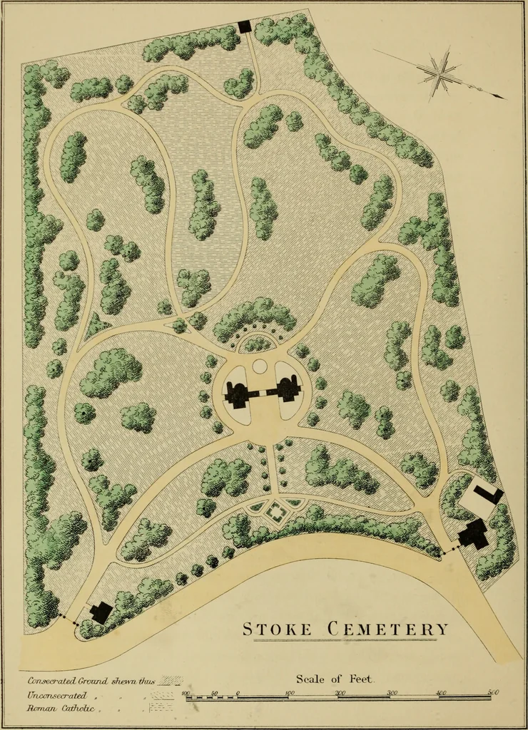An illustration from The art and practice of landscape gardening, 1890, leaf 163