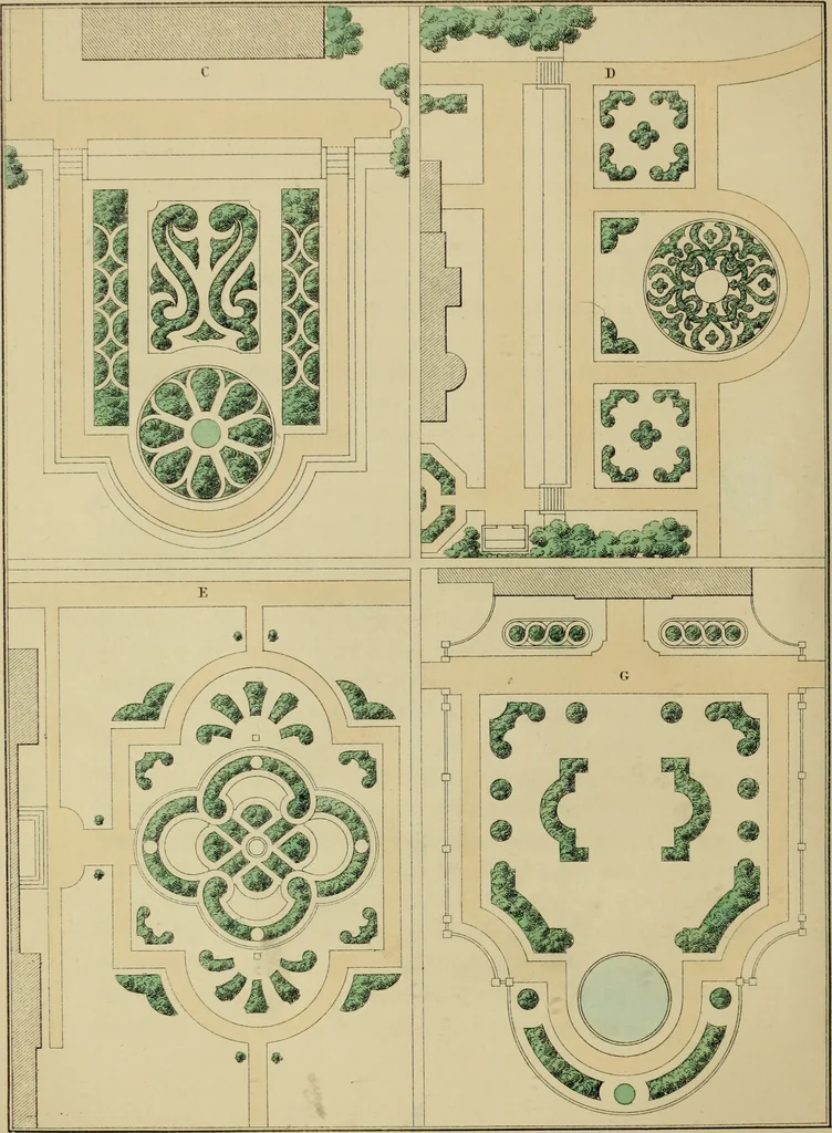 An illustration from The art and practice of landscape gardening, 1890, leaf 53