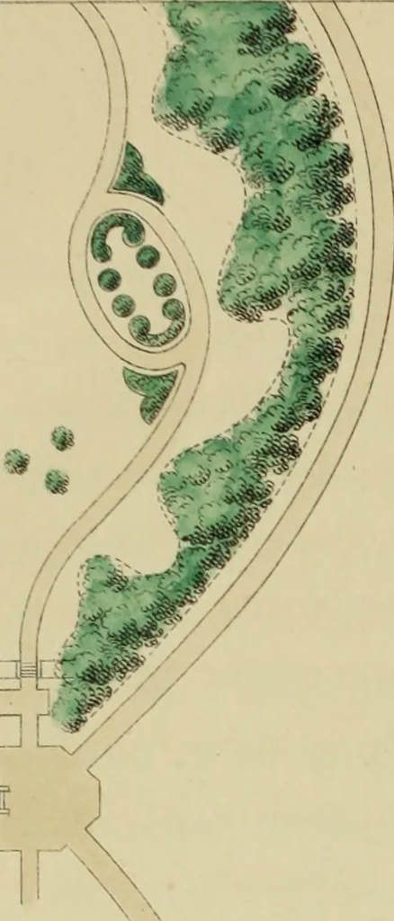 An illustration from The art and practice of landscape gardening, 1890, leaf 67
