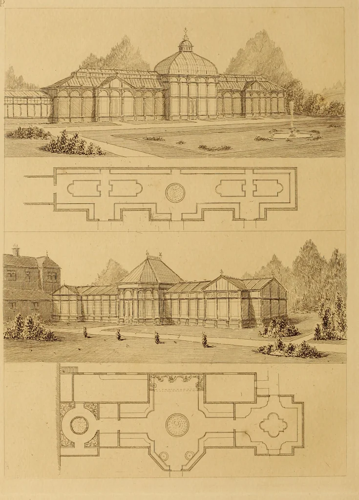 An illustration from The art and practice of landscape gardening, 1890, leaf 131