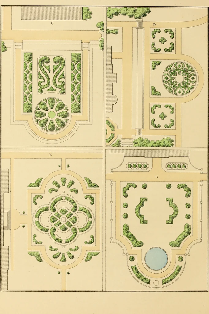 An illustration from The art and practice of landscape gardening, 1890, leaf 51