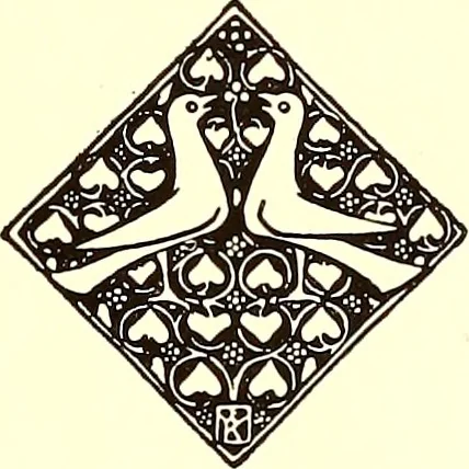 An illustration from The art & practice of typography : a manual of American printing, including a brief history up to the twentieth century, with reproductions of the work of early masters of the craft, and a practical discussion and an extensive demonstration of the modern use of type-faces and methods of arrangement, 1917, leaf 102
