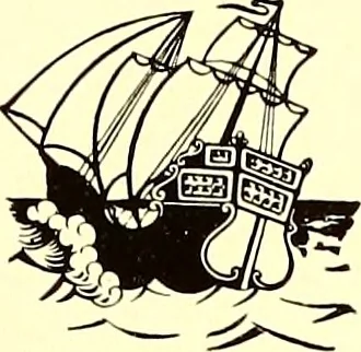 An illustration from The art & practice of typography : a manual of American printing, including a brief history up to the twentieth century, with reproductions of the work of early masters of the craft, and a practical discussion and an extensive demonstration of the modern use of type-faces and methods of arrangement, 1917, leaf 104