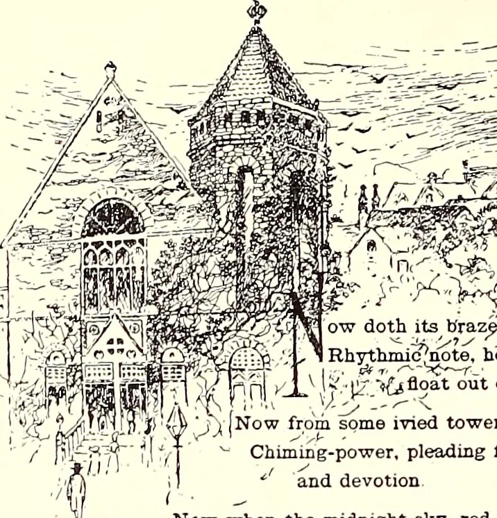 An illustration from The art & practice of typography : a manual of American printing, including a brief history up to the twentieth century, with reproductions of the work of early masters of the craft, and a practical discussion and an extensive demonstration of the modern use of type-faces and methods of arrangement, 1917, leaf 105