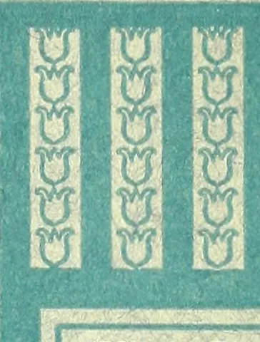 An illustration from The art & practice of typography : a manual of American printing, including a brief history up to the twentieth century, with reproductions of the work of early masters of the craft, and a practical discussion and an extensive demonstration of the modern use of type-faces and methods of arrangement, 1917, leaf 116