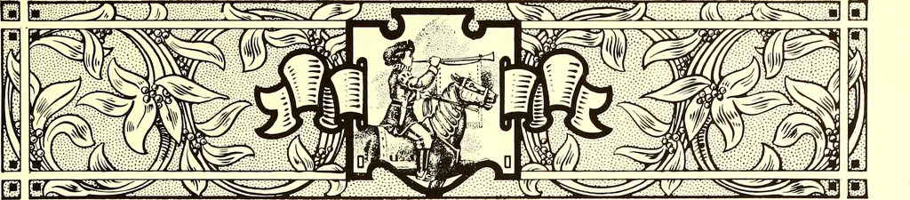 An illustration from The art & practice of typography : a manual of American printing, including a brief history up to the twentieth century, with reproductions of the work of early masters of the craft, and a practical discussion and an extensive demonstration of the modern use of type-faces and methods of arrangement, 1917, leaf 122