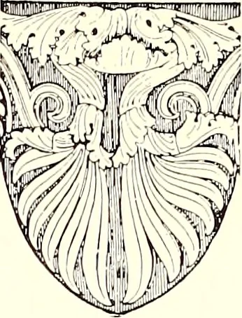An illustration from The art & practice of typography : a manual of American printing, including a brief history up to the twentieth century, with reproductions of the work of early masters of the craft, and a practical discussion and an extensive demonstration of the modern use of type-faces and methods of arrangement, 1917, leaf 123