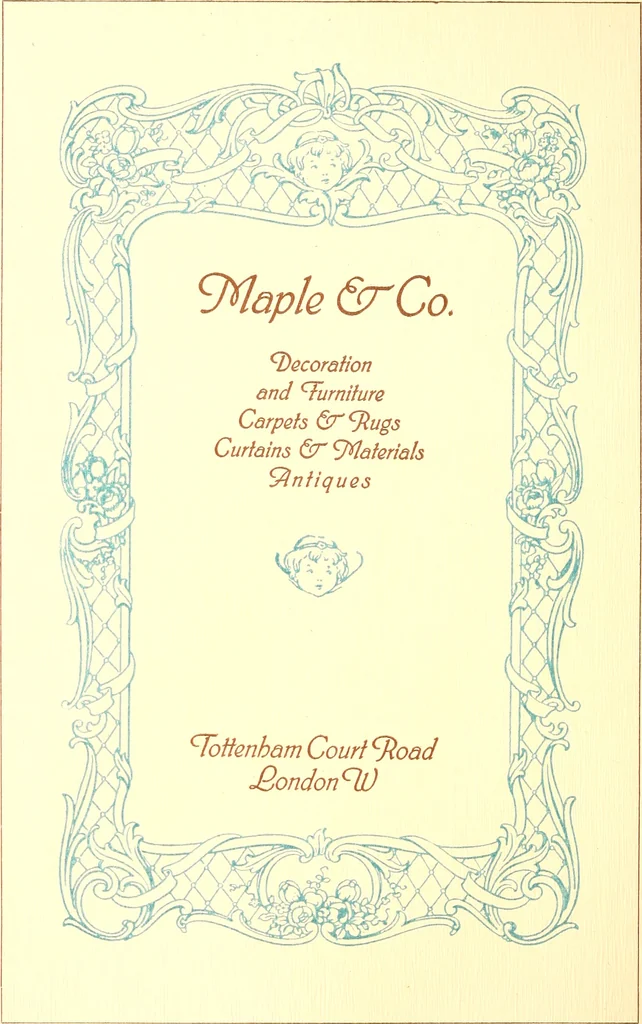 An illustration from The art & practice of typography : a manual of American printing, including a brief history up to the twentieth century, with reproductions of the work of early masters of the craft, and a practical discussion and an extensive demonstration of the modern use of type-faces and methods of arrangement, 1917, leaf 125