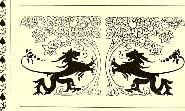 An illustration from The art & practice of typography : a manual of American printing, including a brief history up to the twentieth century, with reproductions of the work of early masters of the craft, and a practical discussion and an extensive demonstration of the modern use of type-faces and methods of arrangement, 1917, leaf 136